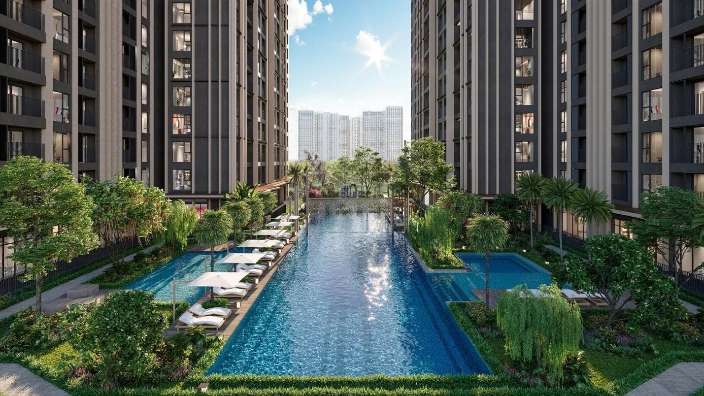 Bán căn 1PN+ Imperia Smart City 43m² – view hồ bơi – sẵn sổ – giá 3,5 tỷ